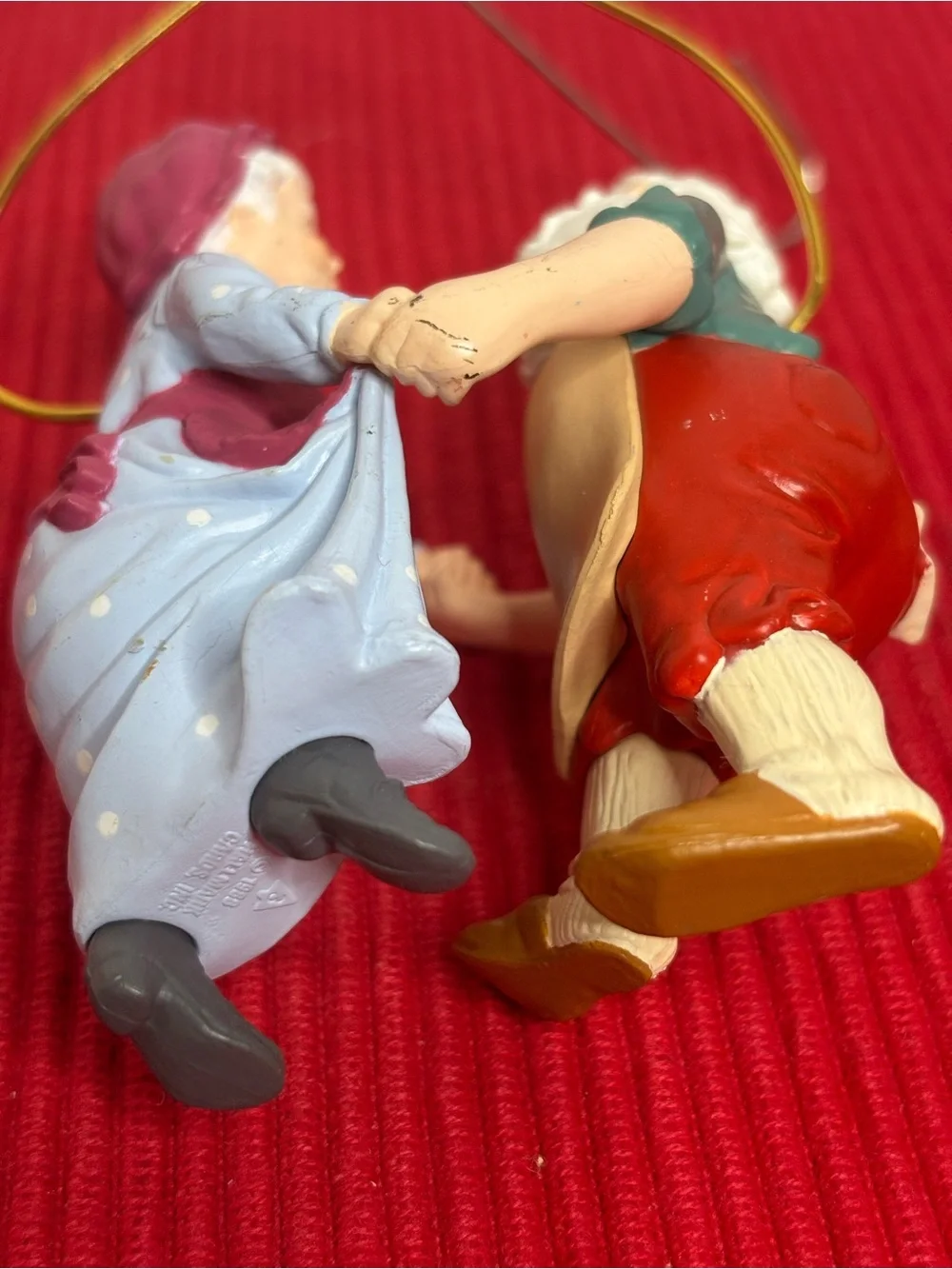 Hallmark 1988 Keepsake Christmas Ornament Titled “Shall We Dance”.